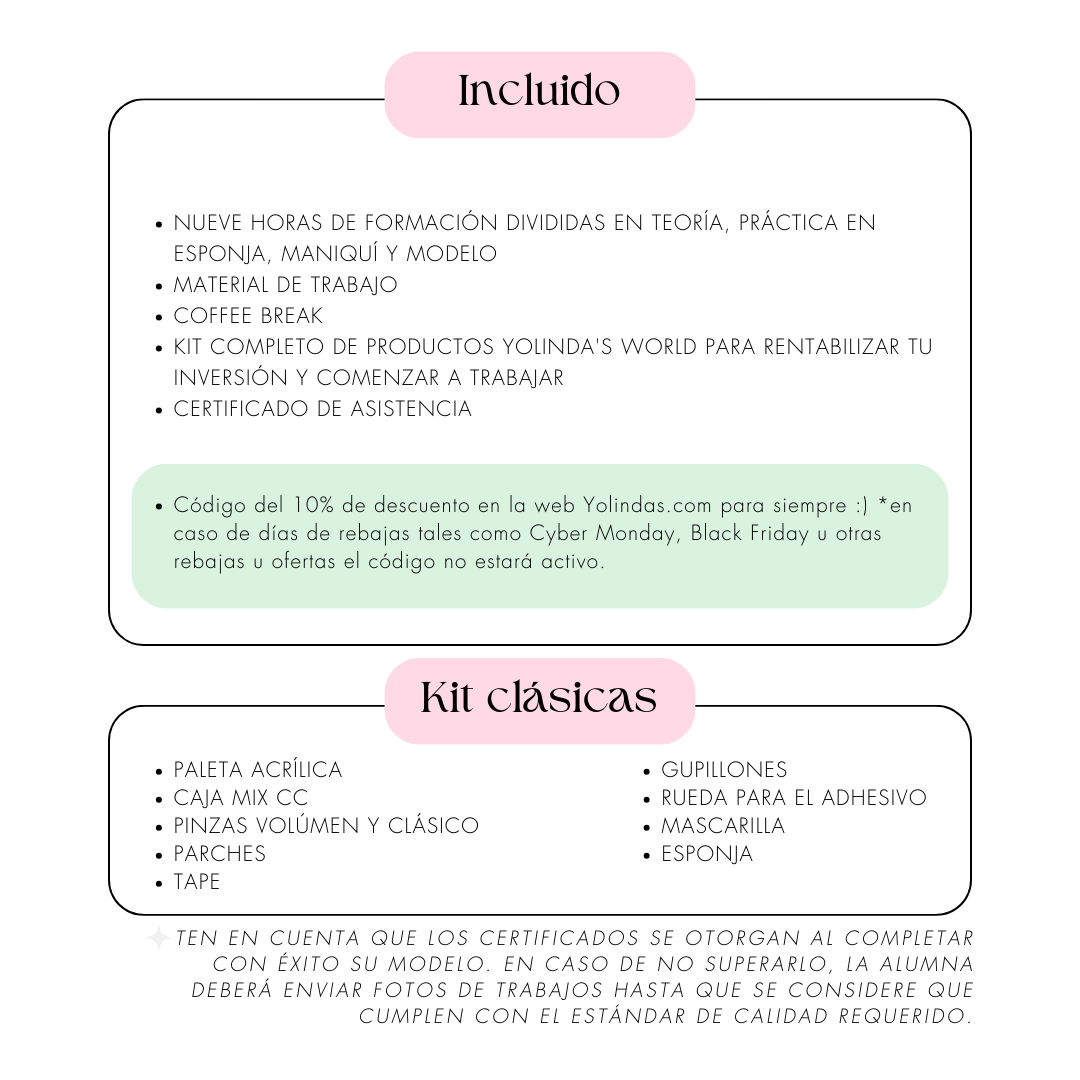 Curso Técnica Clásica Personalizado