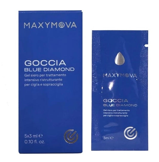 Goccia Blue Diamond Sérum reestructurante para pestañas y cejas